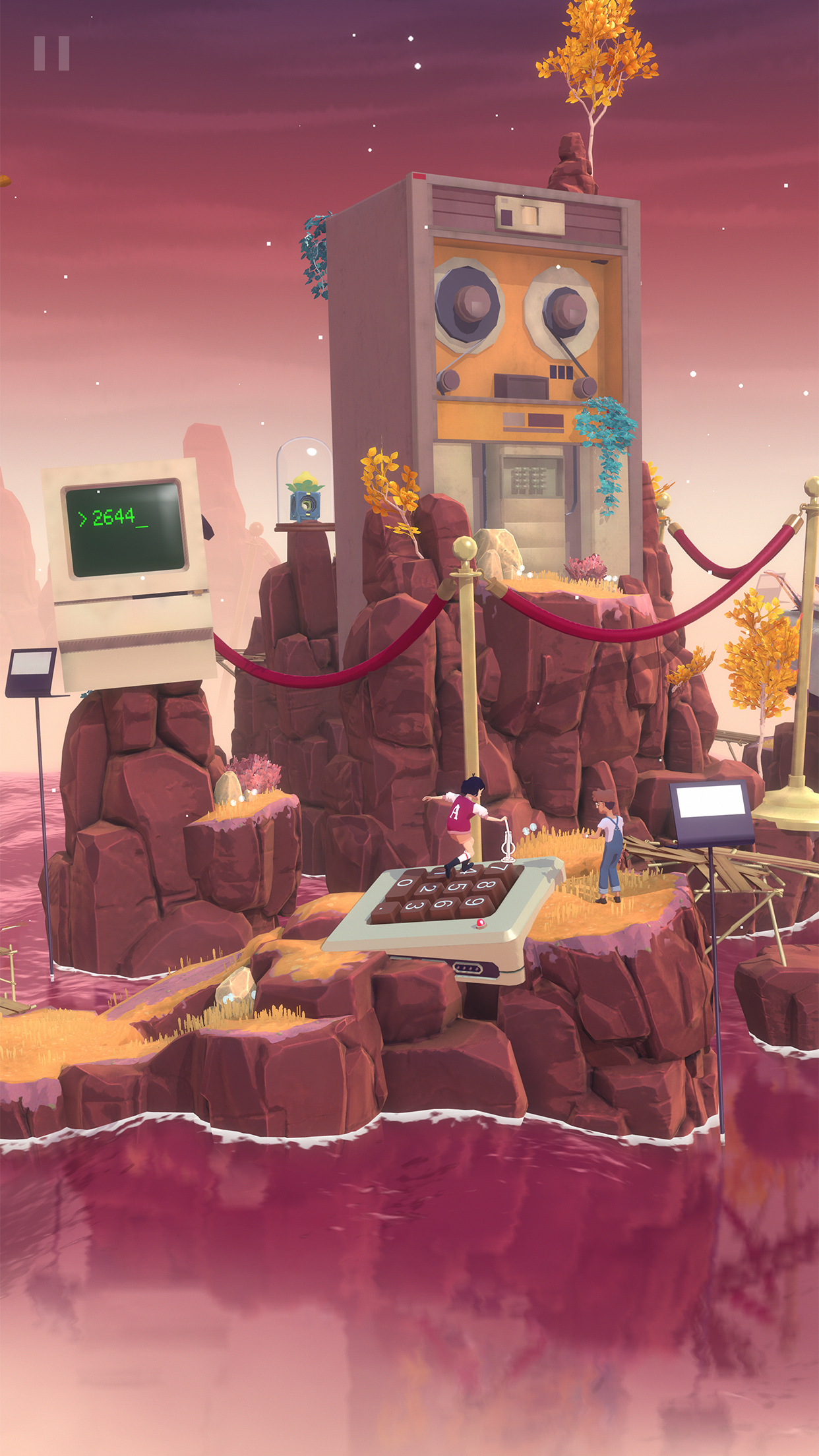 Player screenshot of a constellation